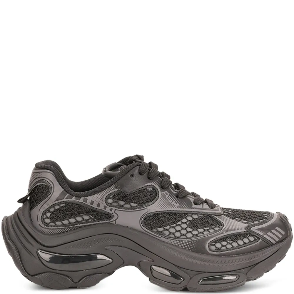 Кроссовки со вставками