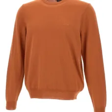 Вышитый свитер с круглым вырезом