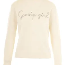 Свитер с круглым вырезом