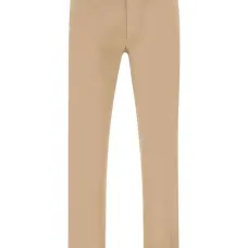 Брюки с манжетами и нашивкой с логотипом