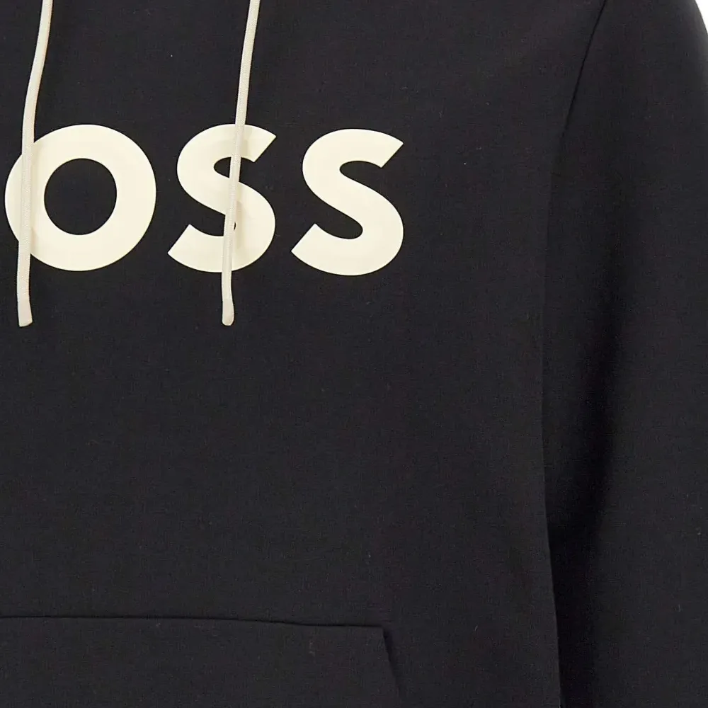 Худи с логотипом и кулиской