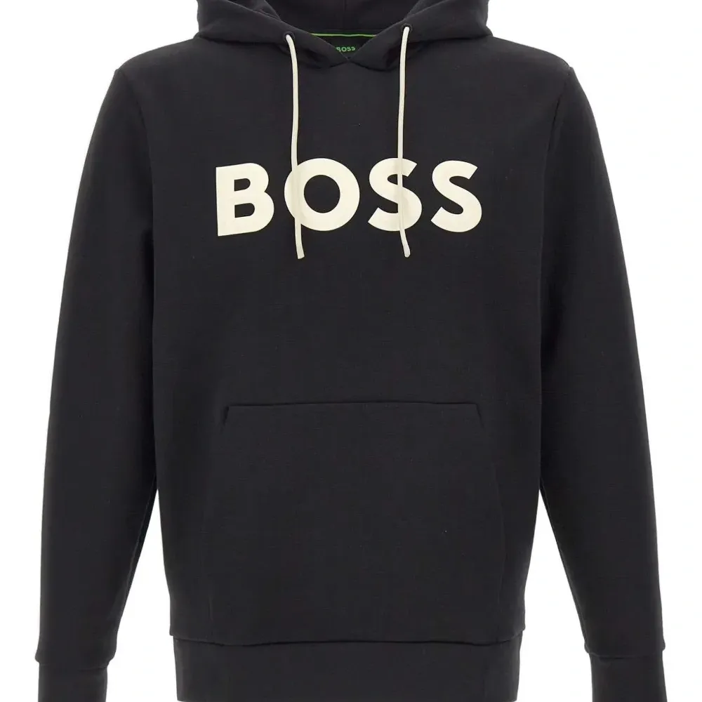 Худи с логотипом и кулиской