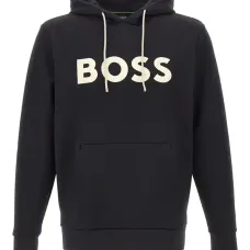 Худи с логотипом и кулиской