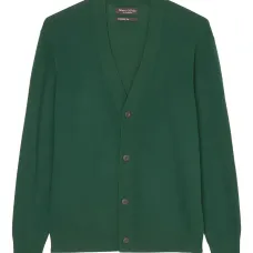 Кардиган на пуговицах с V-образным вырезом