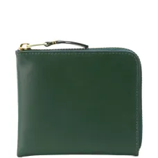 Кожаный кошелек на молнии