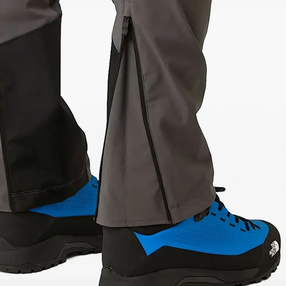 Брюки с панельным дизайном и застежками-молниями