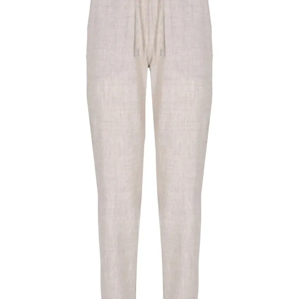 Зауженные брюки с кулиской Зауженные брюки с кулиской