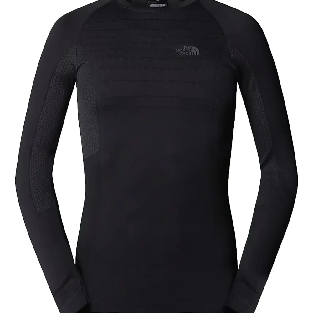 Фактурная футболка с длинными рукавами