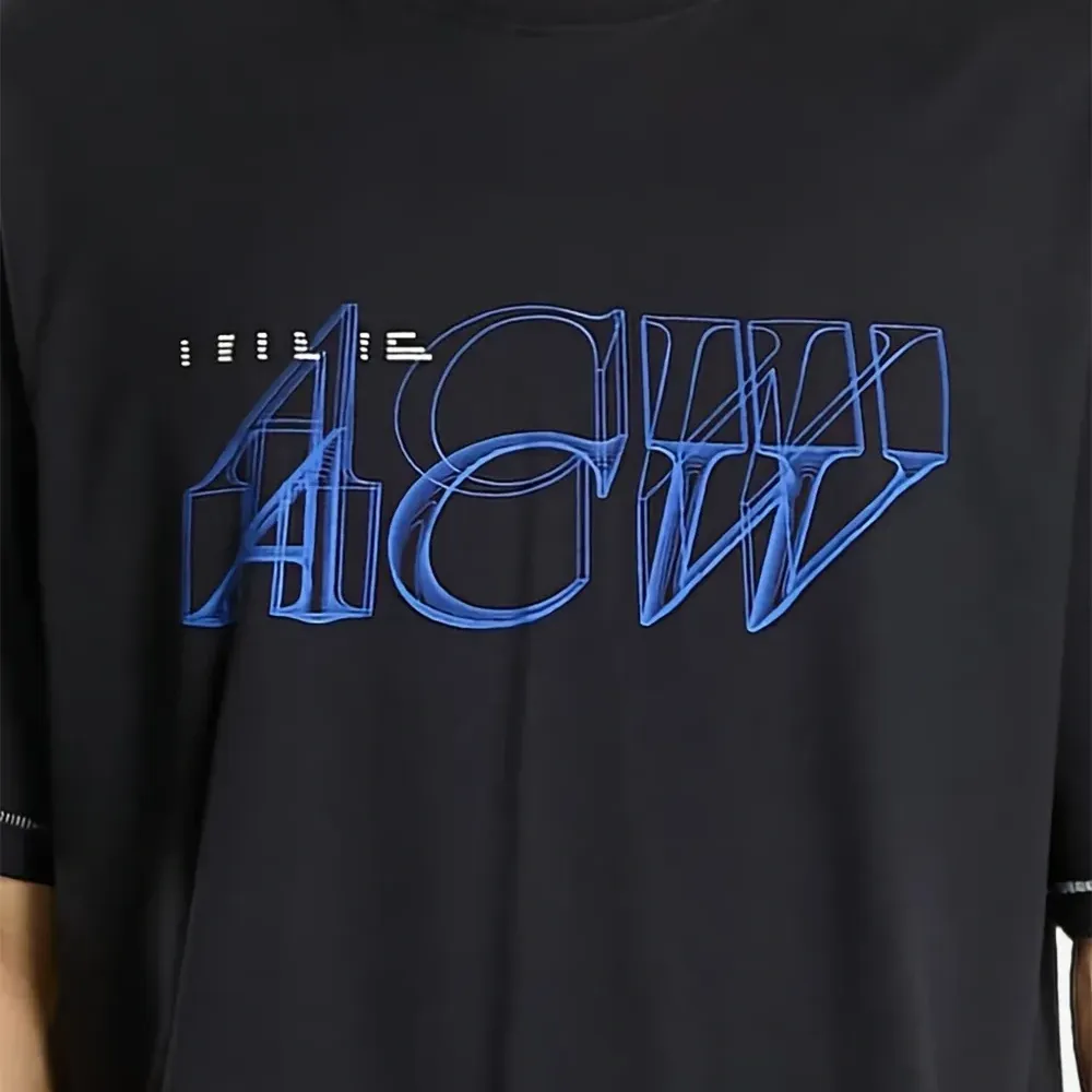 Футболка с контрастной строчкой Serif