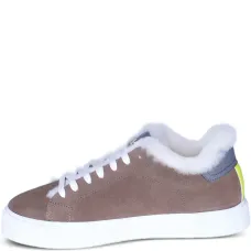 Кроссовки с меховой отделкой Кроссовки с меховой отделкой