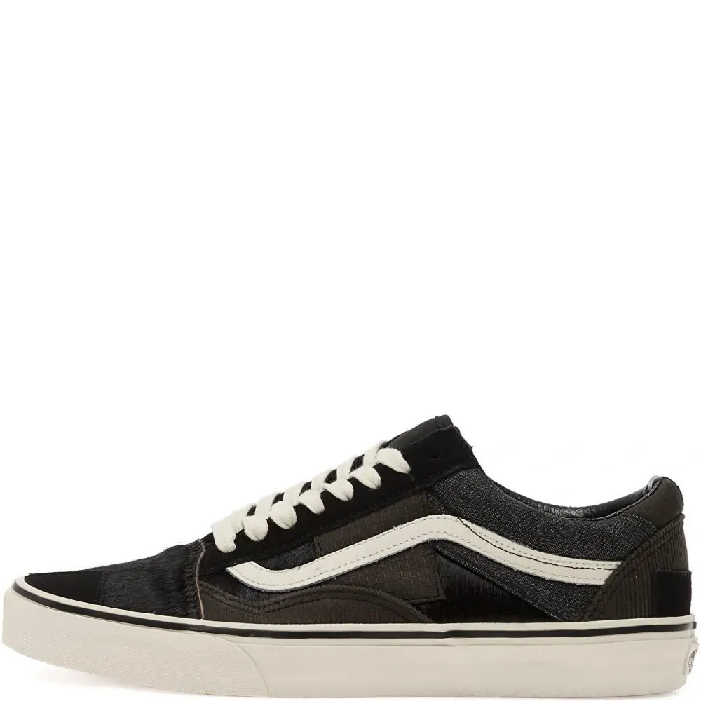 Кеды Old Skool с отделкой в технике пэчворк