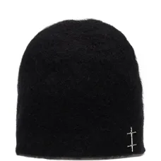 Шерстяная шапка из мериноса с деталями в виде буквы H Шерстяная шапка из мериноса с деталями в виде буквы H