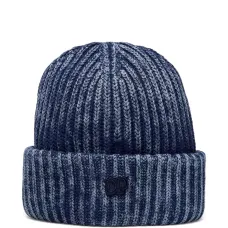 Шапка-бини в рубчик