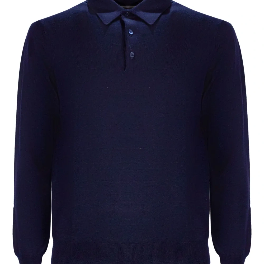 Поло на пуговицах