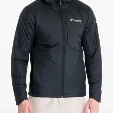 Утеплённая куртка с капюшоном из эластичного материала Утеплённая куртка с капюшоном из эластичного материала