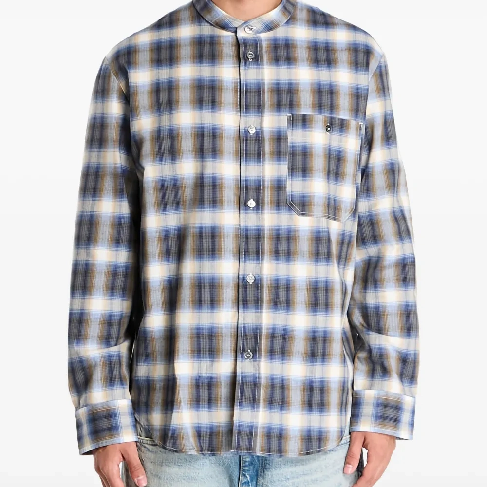 Рубашка в клетку с карманом Thomas