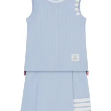 Плиссированная мини юбка