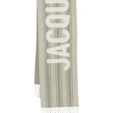 JACQUEMUS Шарф Lecharrpe Jacquemus из шерсти в полоску JACQUEMUS Шарф Lecharrpe Jacquemus из шерсти в полоску
