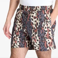 Городские плавки-шорты с леопардовым принтом
