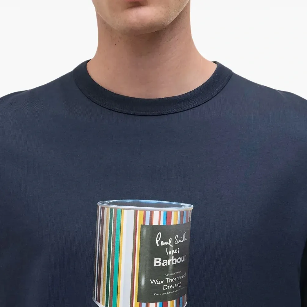 Футболка с принтом-логотипом X Paul Smith