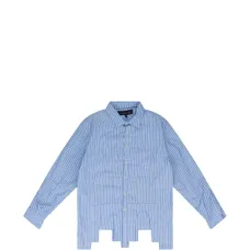 Рубашка в полоску на пуговицах