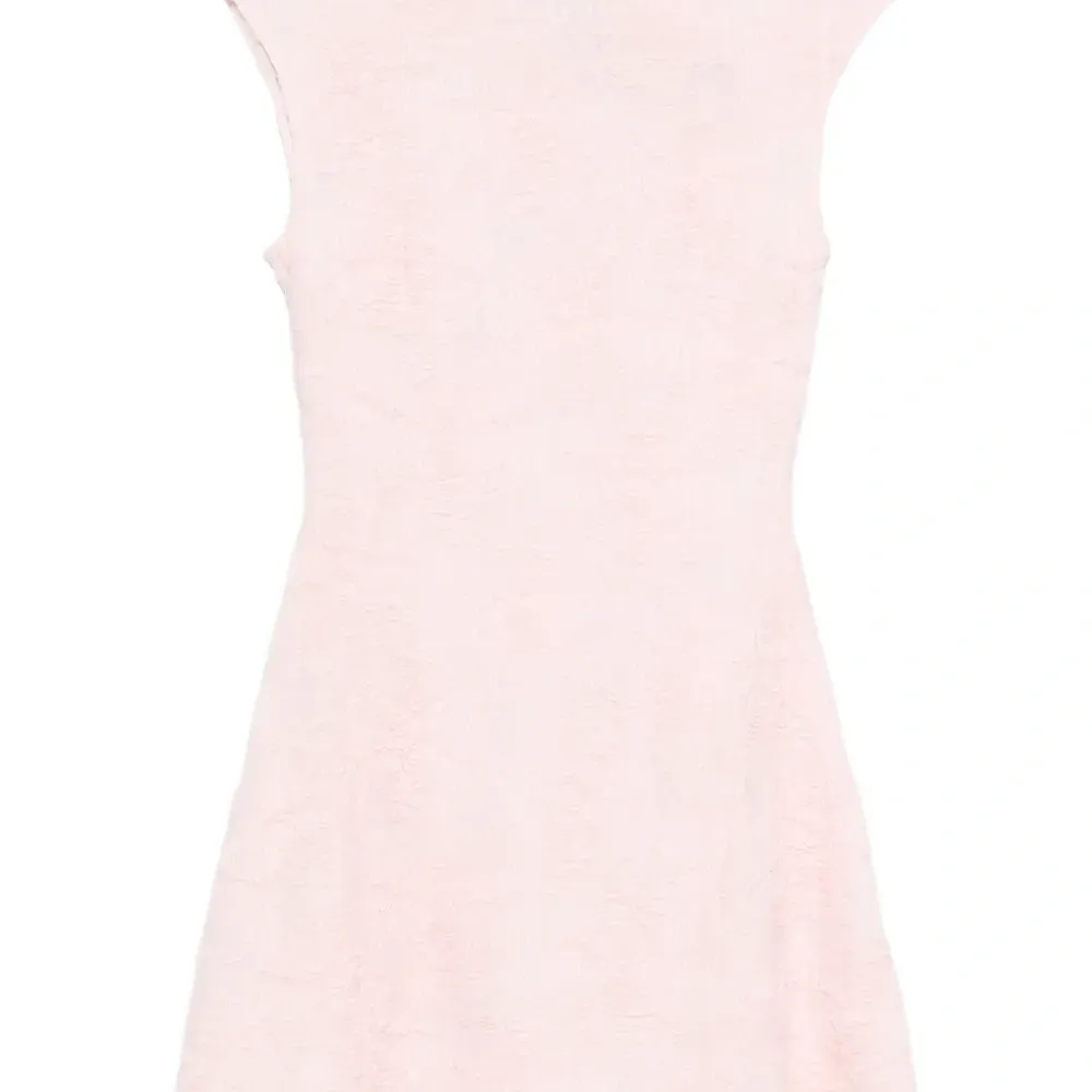 Мини-платье с цветочным узором