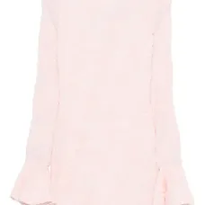 Мини-платье с цветочным мотивом