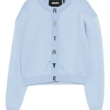 Кардиган с логотипом и пуговицами Кардиган с логотипом и пуговицами