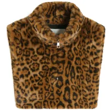 Шаль Jamie Dickey с леопардовым принтом