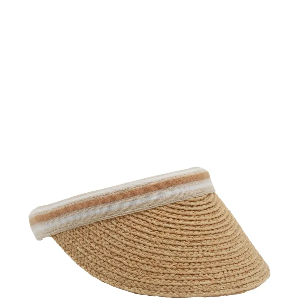 Визор Bianca 8 из рафии в полоску