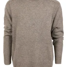 Свитер с круглым вырезом