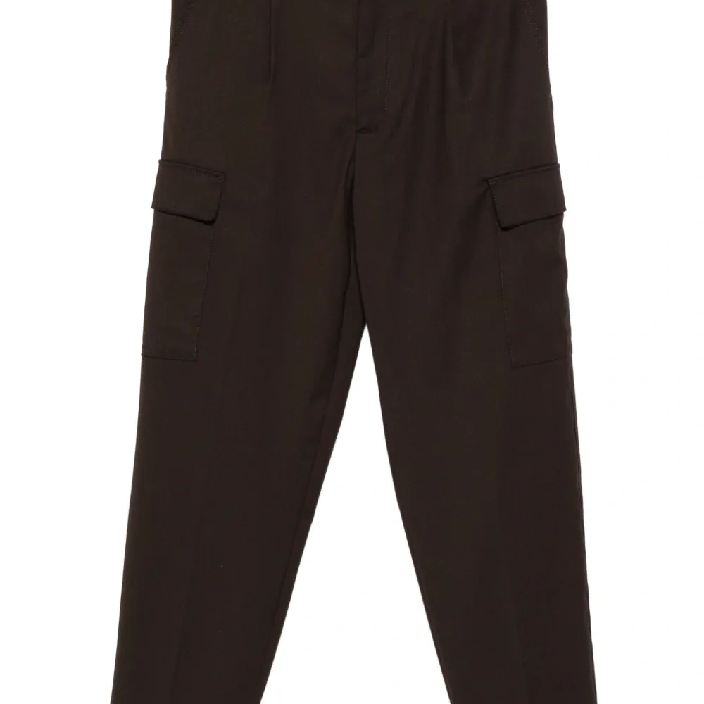 Брюки с карманами карго