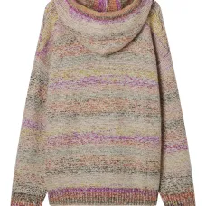 Худи в полоску с капюшоном