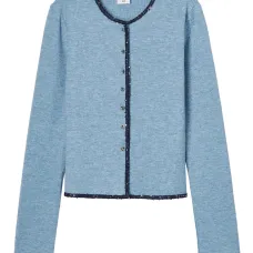 Кардиган с декорированными пуговицами