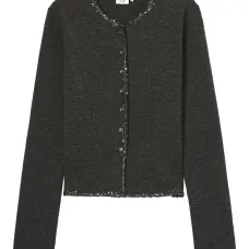 Кардиган с декорированными пуговицами