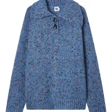 Свитер с воротником на пуговицах Свитер с воротником на пуговицах