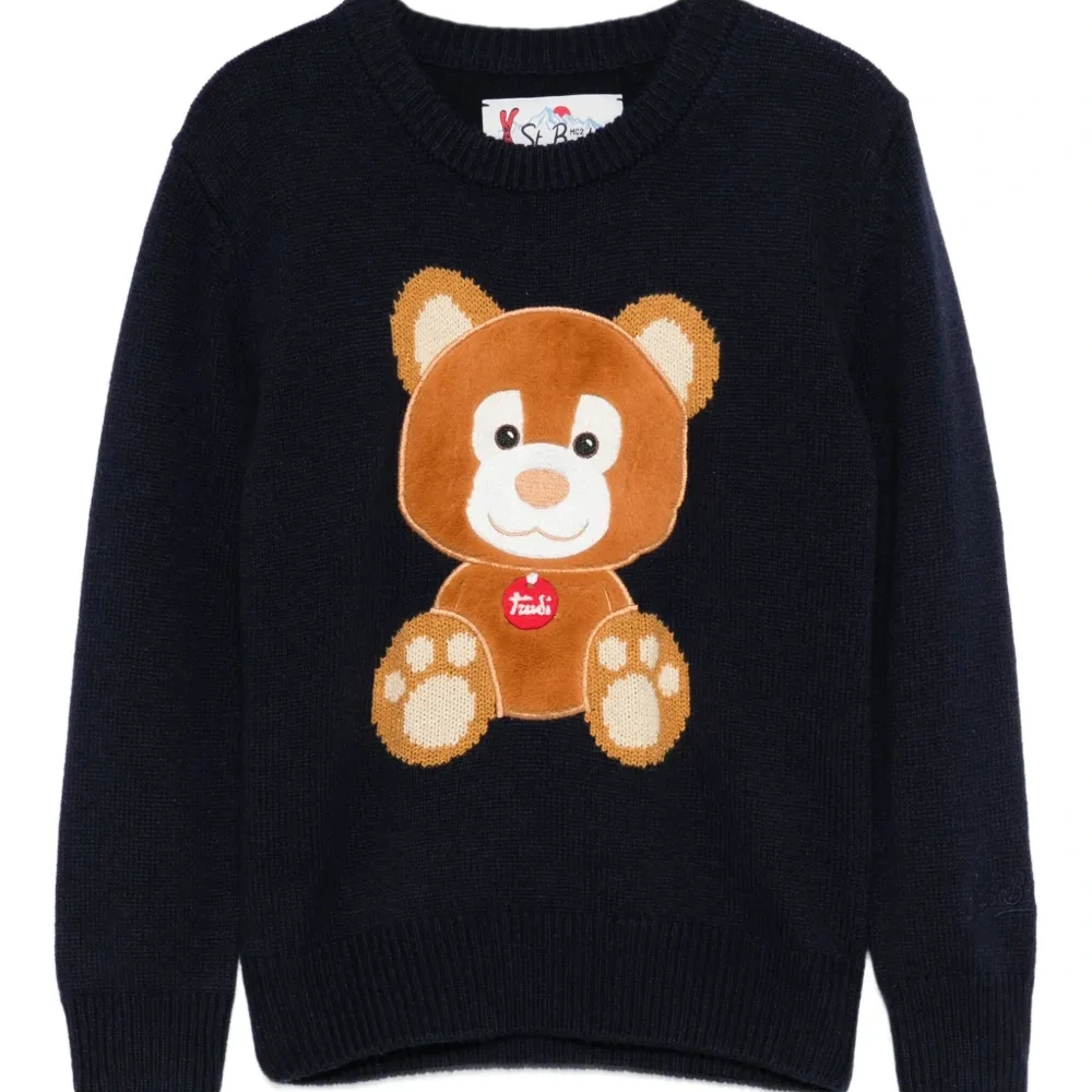 Свитер с аппликацией из коллаборации с Trudy Douglas