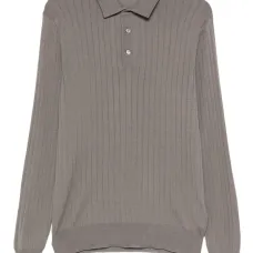 Рубашка поло в рубчик Рубашка поло в рубчик