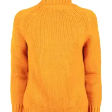 Свитер с воротником-стойкой