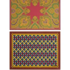 Тарелки с узором (набор из двух штук)