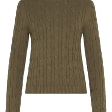 Кабельный трикотажный свитер Calibri Кабельный трикотажный свитер Calibri