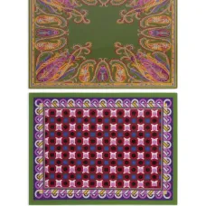 Декоративные тарелки с узором (набор из двух)