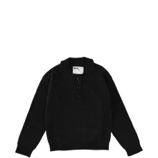 Поло с воротником на пуговицах