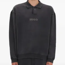 Рубашка поло с вышитым логотипом