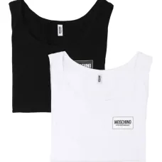 Комплект из двух топов с логотипом Комплект из двух топов с логотипом