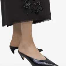 Мюли с заострённым носком, каблук 60 мм Мюли с заострённым носком, каблук 60 мм