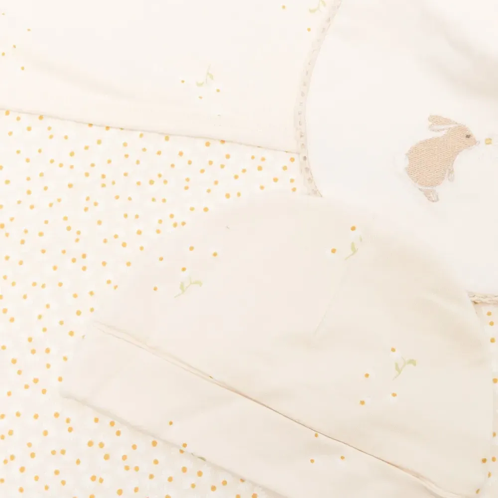 Комплект для новорожденного с узором