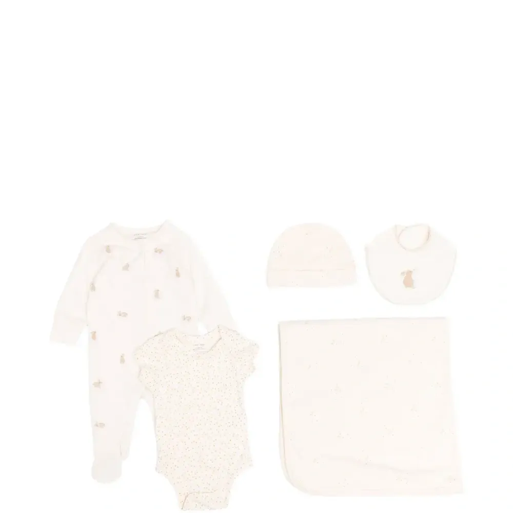 Комплект для новорожденного с узором