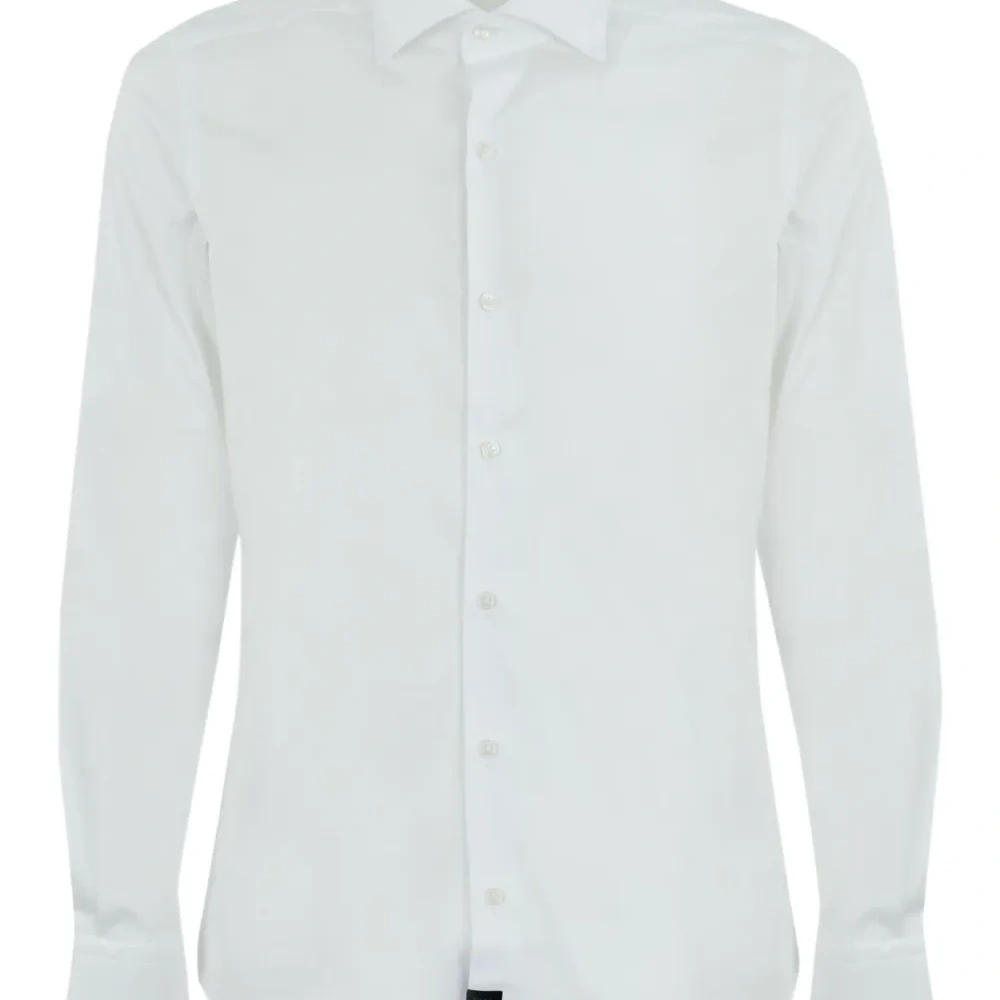 Рубашка с длинными рукавами и отложным воротником