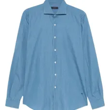 Рубашка на пуговицах с французским воротником Рубашка на пуговицах с французским воротником